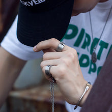 Load image into Gallery viewer, ANILLO PARA HOMBRE DE ACERO INOXIDABLE
