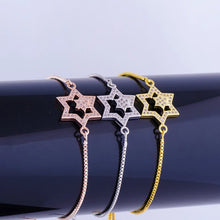 Load image into Gallery viewer, PULSERA CON ESTRELLA DE DAVID