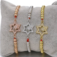 Load image into Gallery viewer, PULSERA CON ESTRELLA DE DAVID