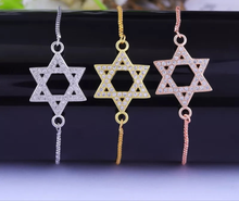 Load image into Gallery viewer, PULSERA CON ESTRELLA DE DAVID