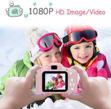 Load image into Gallery viewer, CÁMARA PARA NIÑOS DE FOTOS WATERPROOF 1080P HD