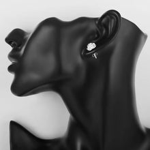 Load image into Gallery viewer, CONJUNTO DE FLOR EN PLATA 925