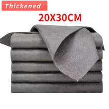 Load image into Gallery viewer, 1/5PCS Thickened Magic Cleaning Cloth No Watermark Glass Wiping Cloth Reusable Window Glass Cleaning Cloth rag Kitchen Towel