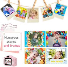 Load image into Gallery viewer, CÁMARA PARA NIÑOS DE FOTOS WATERPROOF 1080P HD