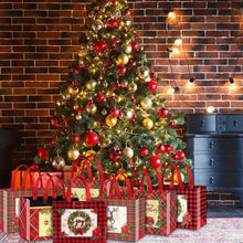 Load image into Gallery viewer, 12 PCS DE BOLSAS DE PVC DE NAVIDAD

