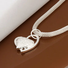 Load image into Gallery viewer, COLLAR DE CORAZÓN PLATA ESTERLINA 925
