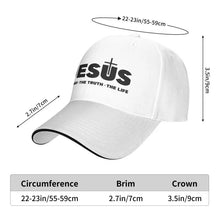 Load image into Gallery viewer, GORRA JESÚS CRISTO ES EL CAMINO,VERDAD Y VIDA
