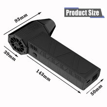 Load image into Gallery viewer, MINI VENTILADOR TURBO ELECTRICO CON 3 VELOCIDADES 130.000 RAER
