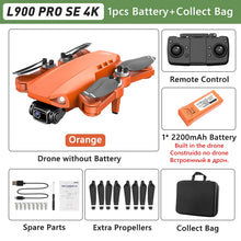 Load image into Gallery viewer, DRON SIN ESCOBILLAS CON CÁMARA PARA ADULTOS, DRON GPS 4K, CUADRICÓPTERO RC CON LÁSER DE 360°  PARA EVITAR OBSTÁCULOS, L900 Pro MAX
