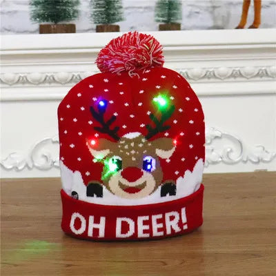 GORROS CON LEDS