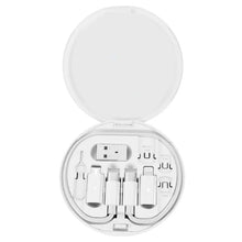 Load image into Gallery viewer, MULTI USB :TIPO C + C 60W KIT DE CABLE DE CARGA USB C to Lighting CONVERTIDOR  USB A &amp; Type C to Micro/Type C/Lighting
