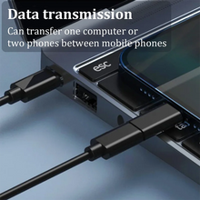 Load image into Gallery viewer, MULTI USB :TIPO C + C 60W KIT DE CABLE DE CARGA USB C to Lighting CONVERTIDOR  USB A &amp; Type C to Micro/Type C/Lighting
