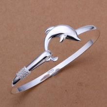 Load image into Gallery viewer, PULSERA DE DELFIN DE PLATA 925
