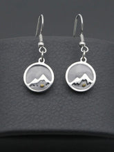 Load image into Gallery viewer, ARETES SEMILLA DE MOSTAZA ACERO INOXIDABLE
