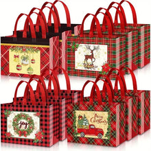 Load image into Gallery viewer, 12 PCS DE BOLSAS DE PVC DE NAVIDAD
