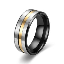Load image into Gallery viewer, ANILLO UNISEX ACERO INOXIDABLE 8MM
