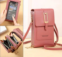 Load image into Gallery viewer, BOLSITO CARTERA Y PARA MOVIL
